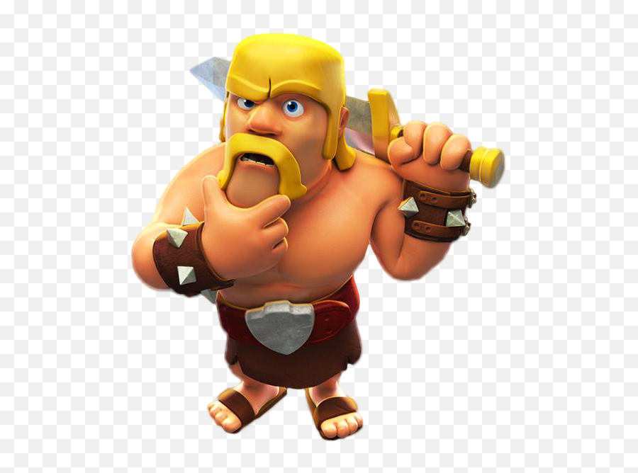 Clash Of Clans Png Transparent Picture - Clash Of Clans Barbarian Png Emoji,How To Use Emoticons On Clash Of Clans