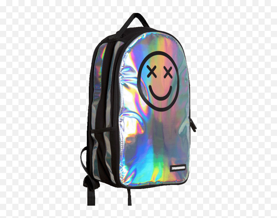 Pin - Holographic School Bag Emoji,Emoticon For Backpackl