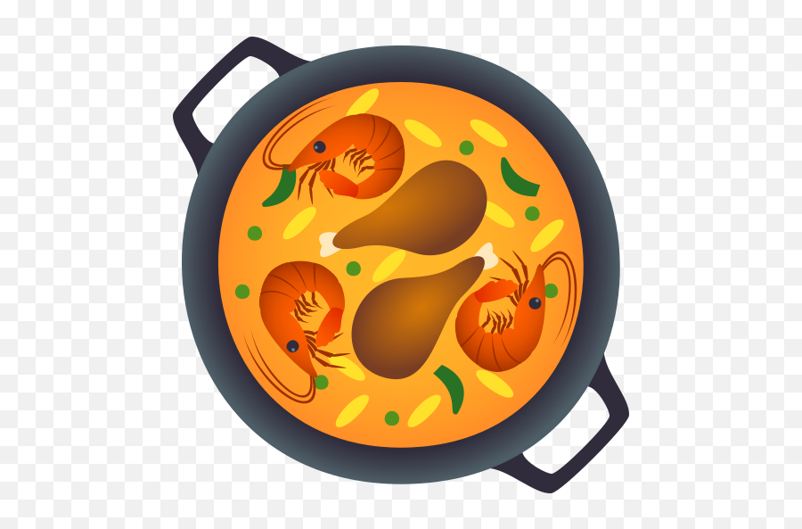 Emoji A Shallow Pan Of Food Wprock - Emojis Comida,Crab Emoji