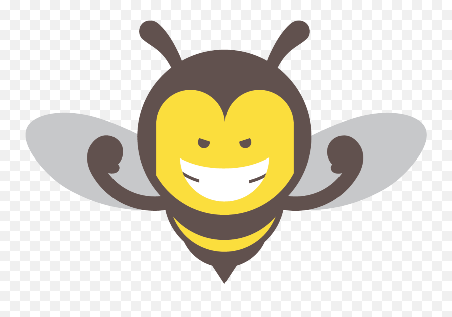 Tough Guy Drone Bee - Drone Bee Clipart Emoji,Emoticon Playing A Board Game