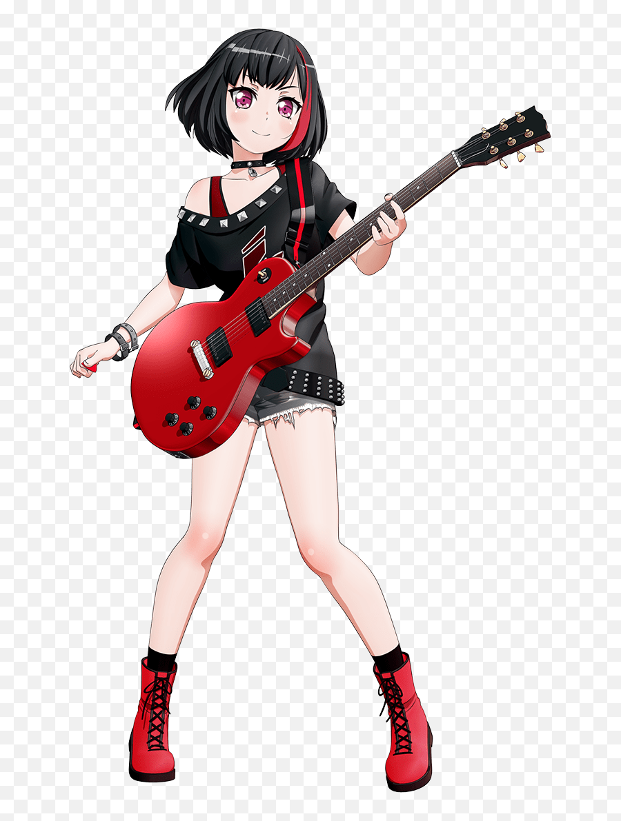 Bang Dream Afterglow Characters - Tv Tropes Bang Dream Mitake Ran Emoji,Sweet Emotion Bass Guitar