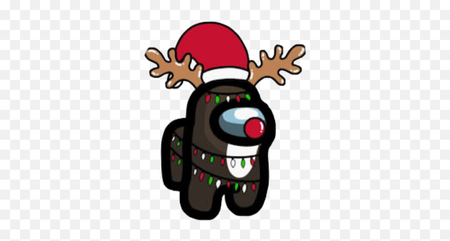 Amongus Christmas Sticker By U2022tanau2022 - Among Us Pictures Chrismas Emoji,Merry Christmas Emojis