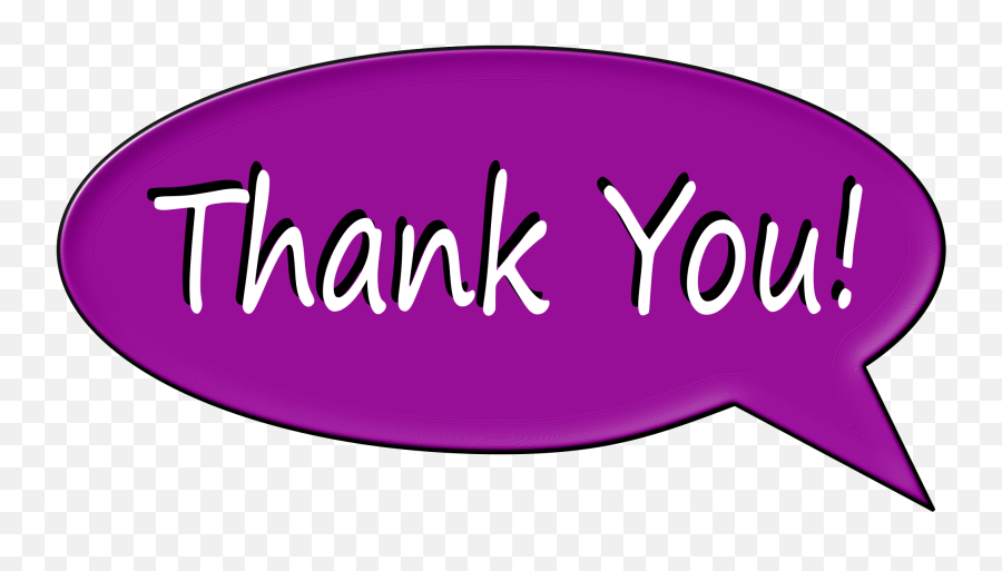Computer Icons Clip Art - Thank You Png Download 24001258 Thank You Bubble Emoji,Thankful Facebook Emoticon Purple