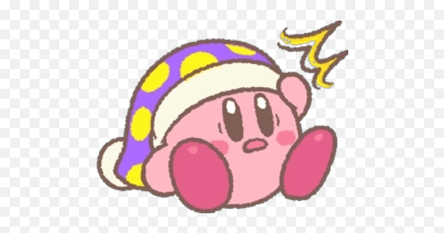 Pin On Kirb Just Kirby - Kirby Gif Stickers Emoji,I Have 2 Emotions Meme Kirby
