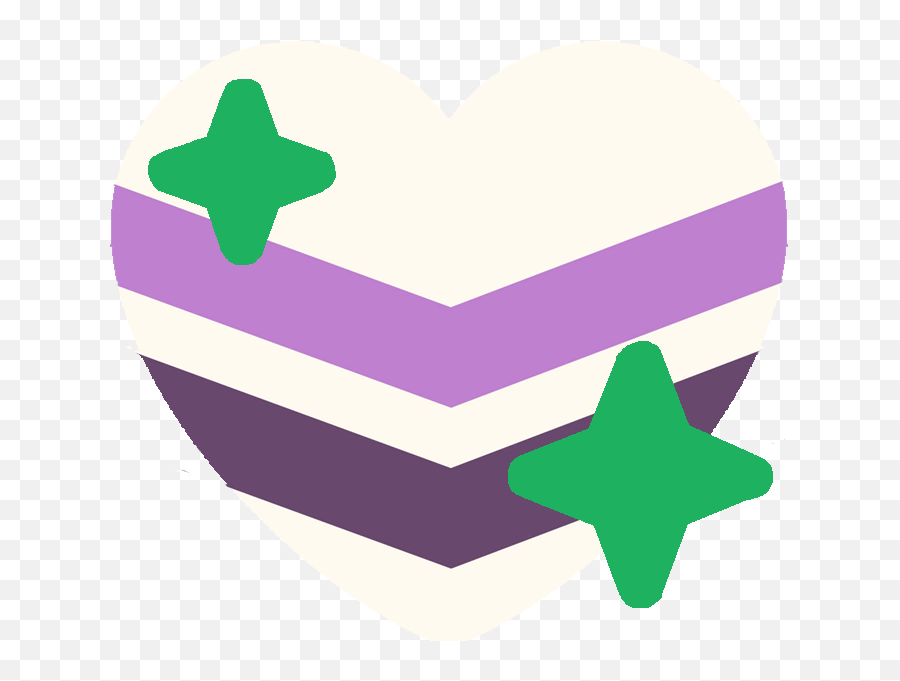 Queerchevronsparkleheart - Discord Emoji Girly,Sparkle Emoji