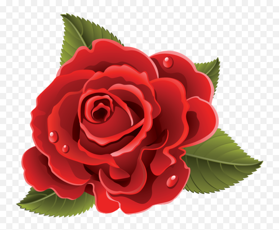 Rose Clipart Red Rose Png - Rosas Rojas Dibujo Png Emoji,Red Head Thick Moustache Emoticon