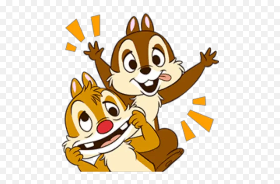 Chip N Dale 1 Sticker Pack - Stickers Cloud Chip Dale Emoji,Emotion Chip Data Meme