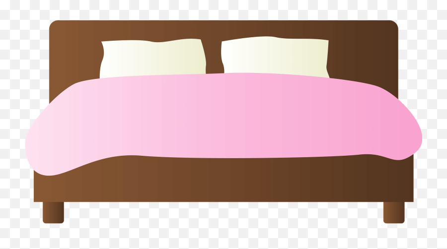 Bed Furniture Clipart - Twin Size Emoji,Pink Emojis Bed Spreads