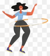 Hula Hoop Clipart - Hoola Hoop Transparent Clipart Emoji,Hula Emoji