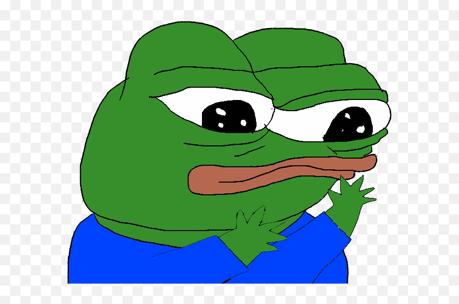 Pepe Meme Discord - Pepo Think Emoji,Steam Pepe Emoticon