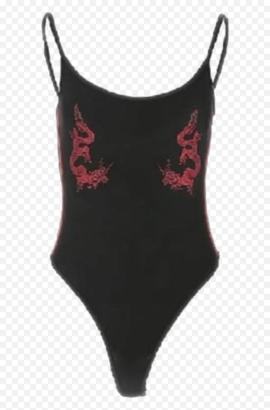 Black Red Dragon Dragons Sticker By Gracemorais3304 - Leotard Emoji,Red Dragon Emoji