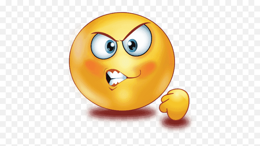 Download Free Picture Angry Emoji Free - Happy,Transpared Background Frustrated Emoticon