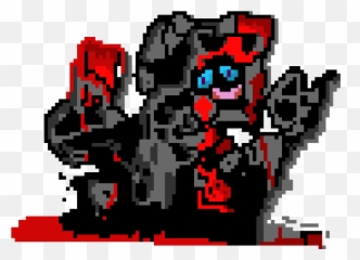 Pixel Art Gallery - Barcode Emoji,Japanese Emoticon Monokuma
