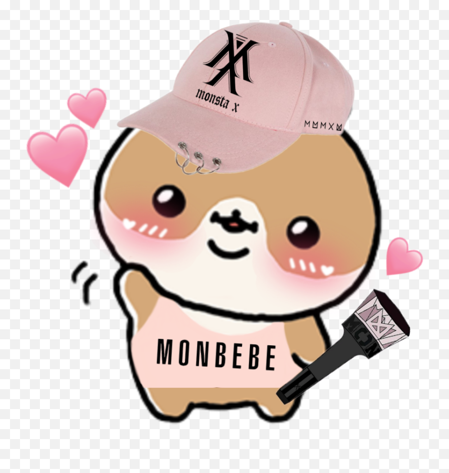 Monstax Monbebe Sticker - Hamgom Png Emoji,Monsta X As Animal Emojis