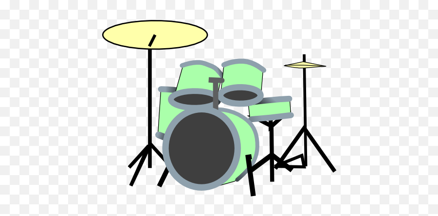 Drum Kit - Drum Kit Clip Art Emoji,Drummer Emoji