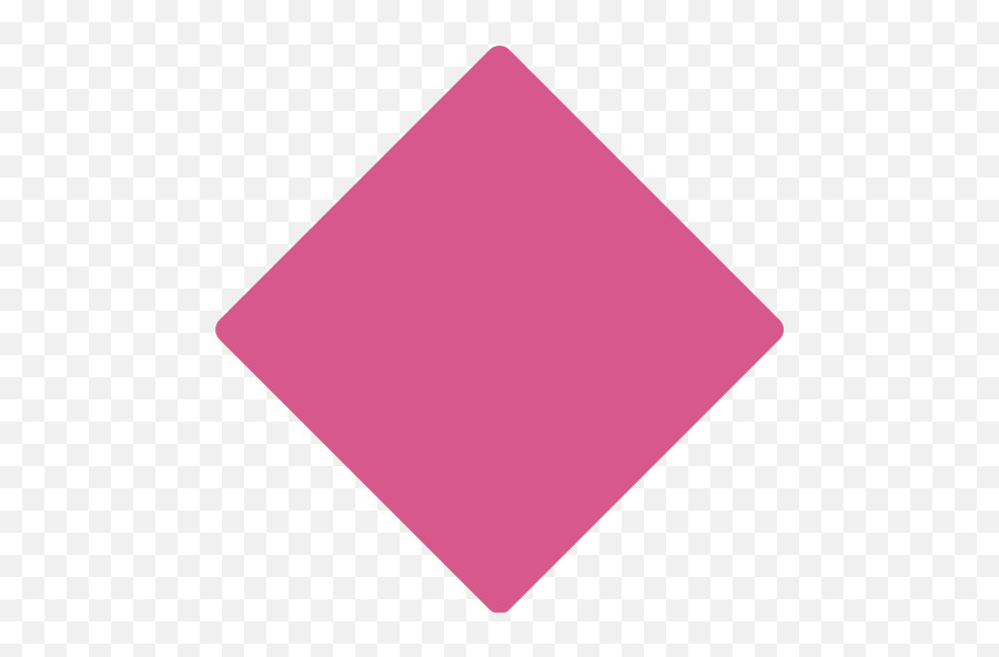 Large Blue Diamond - Pink Diamond Emoji,Diamond Emoji