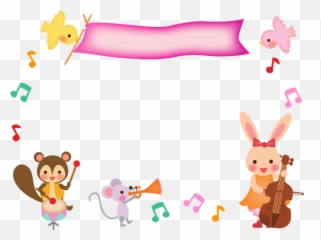 Musical Animals Rabbit Mouse - Free Vector Graphic On Pixabay Emoji,Sweet Emotions Band