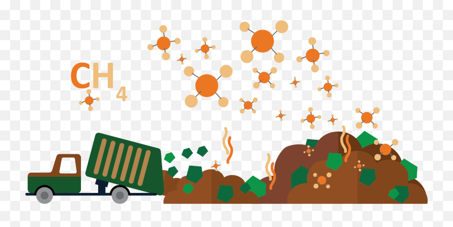 Methane Gas Landfill - Landfill Full Size Png Download Emoji,Gas Emojio