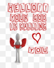 God Is Calling Are We Ready To Pick Up Emoji,Gods Of Emotion