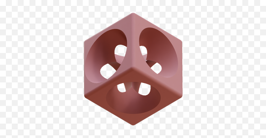 Premium Boolean Cube 3d Illustration Download In Png Obj Or Emoji,Flushed Emoji Slack