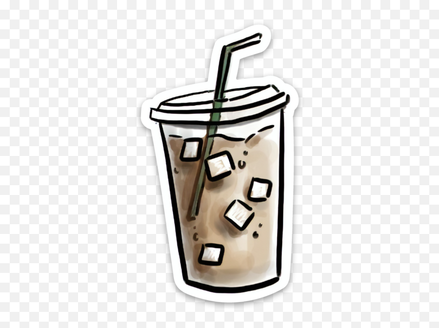 Vector Iced Coffee Png Image Background - Pngroyale Emoji,Icecube Emoji