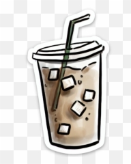 Vector Iced Coffee Png Image Background - Pngroyale Emoji,Icecube Emoji