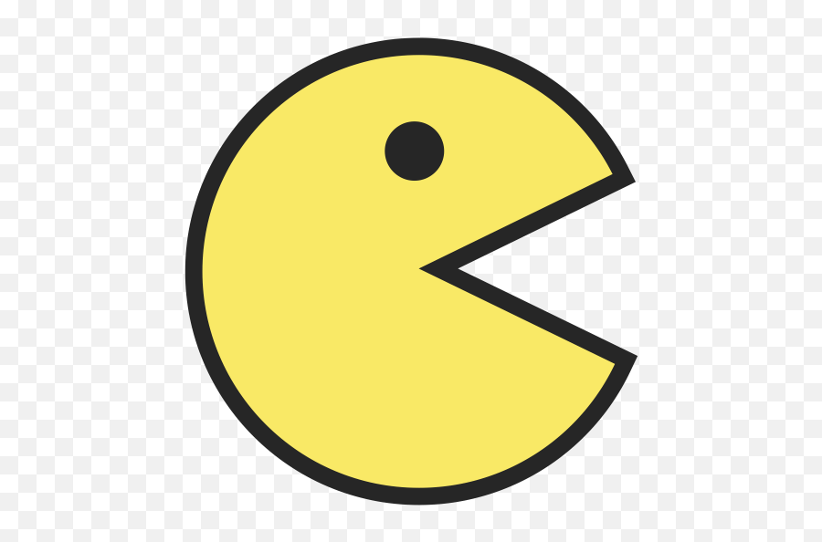 Pacman Icon Png And Svg Vector Free Download - Dot Emoji,Pac-man Emoji