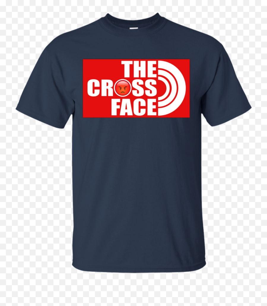 Download Hd The Cross Face Angry Emoji Apparel Transparent - Unisex,Angry Emoji
