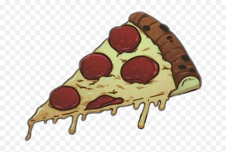 Pizza Pizzahut Pizzaislife Sticker By Veeyoung - Pizza Tumblr Png Emoji,Pizza Emoji Pizza Hut
