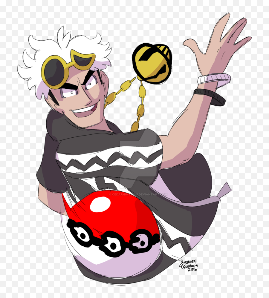 Pokemon Sun And Moon Guzma Role - Pokemon Sun And Moon Guzma Emoji,Guzma Emoji