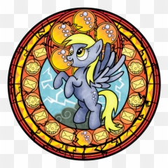Akili - Amethyst Derpy Hooves Dive To The Heart Female Derpy Hooves Stained Glass Emoji,Kingdom Hearts Discord Emoji