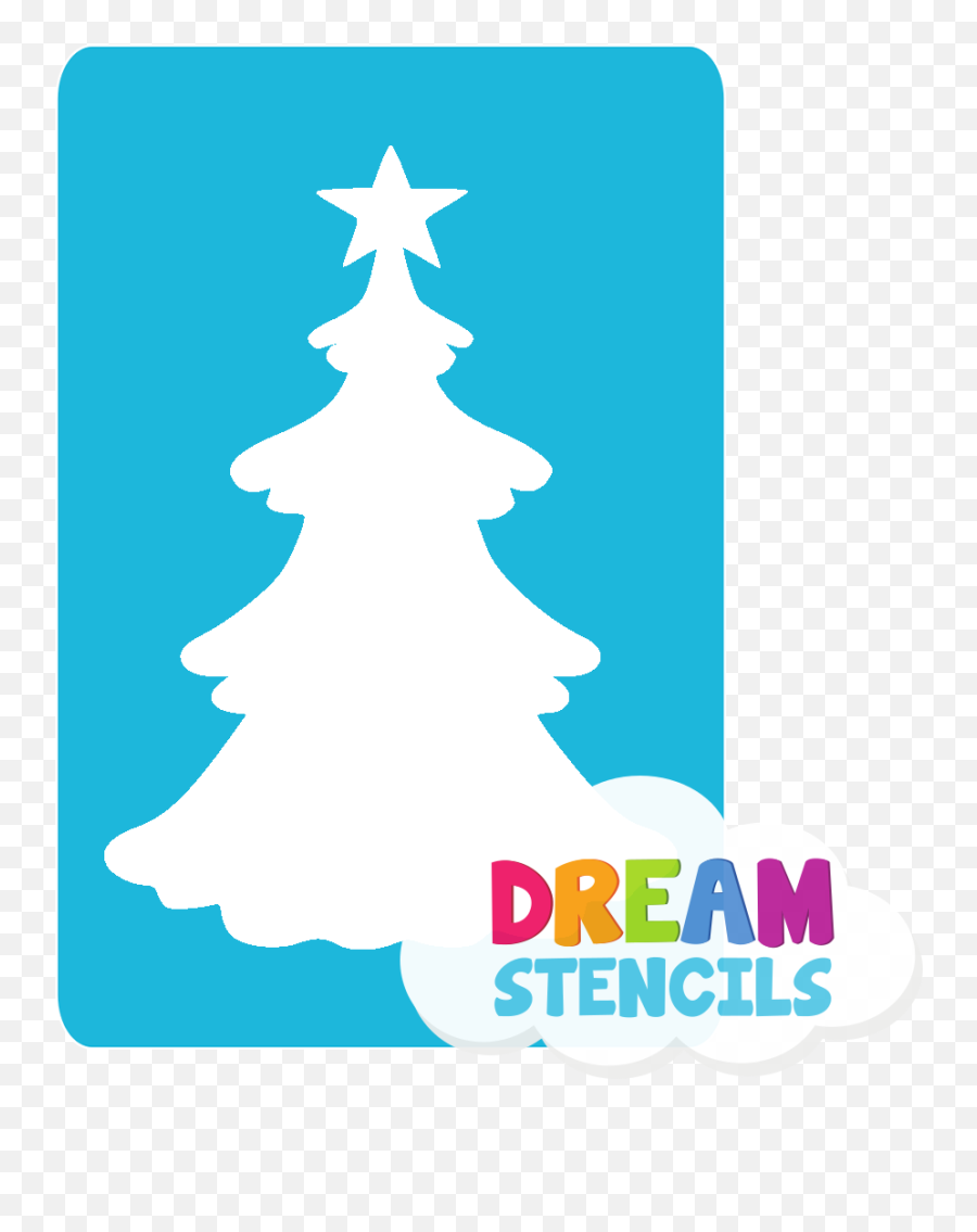 Christmas Tree Glitter Tattoo Stencil - Stencil Emoji,How To Make A Christmas Tree Emoji