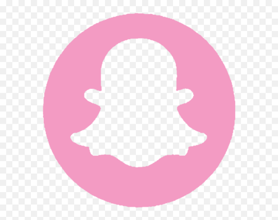 Snapchatpng - Pink Snapchat Logo Png Facebook Twitter Svg Snapchat Logo Emoji,Facebook Ice Cream Emoticon