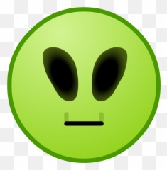 Aliensmiley - Happy Emoji,Emoticons Grandes De Caracteres