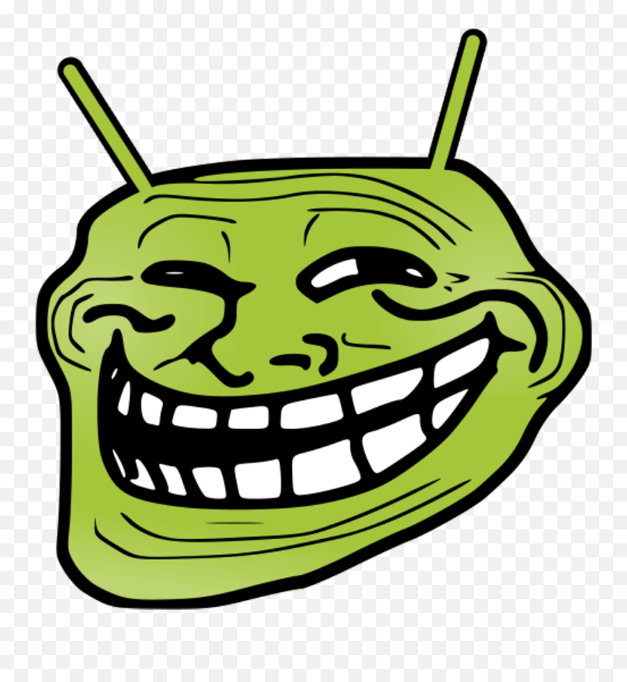 Troll Face Clipart - Alien Troll Face Emoji,Troll Face Emoji