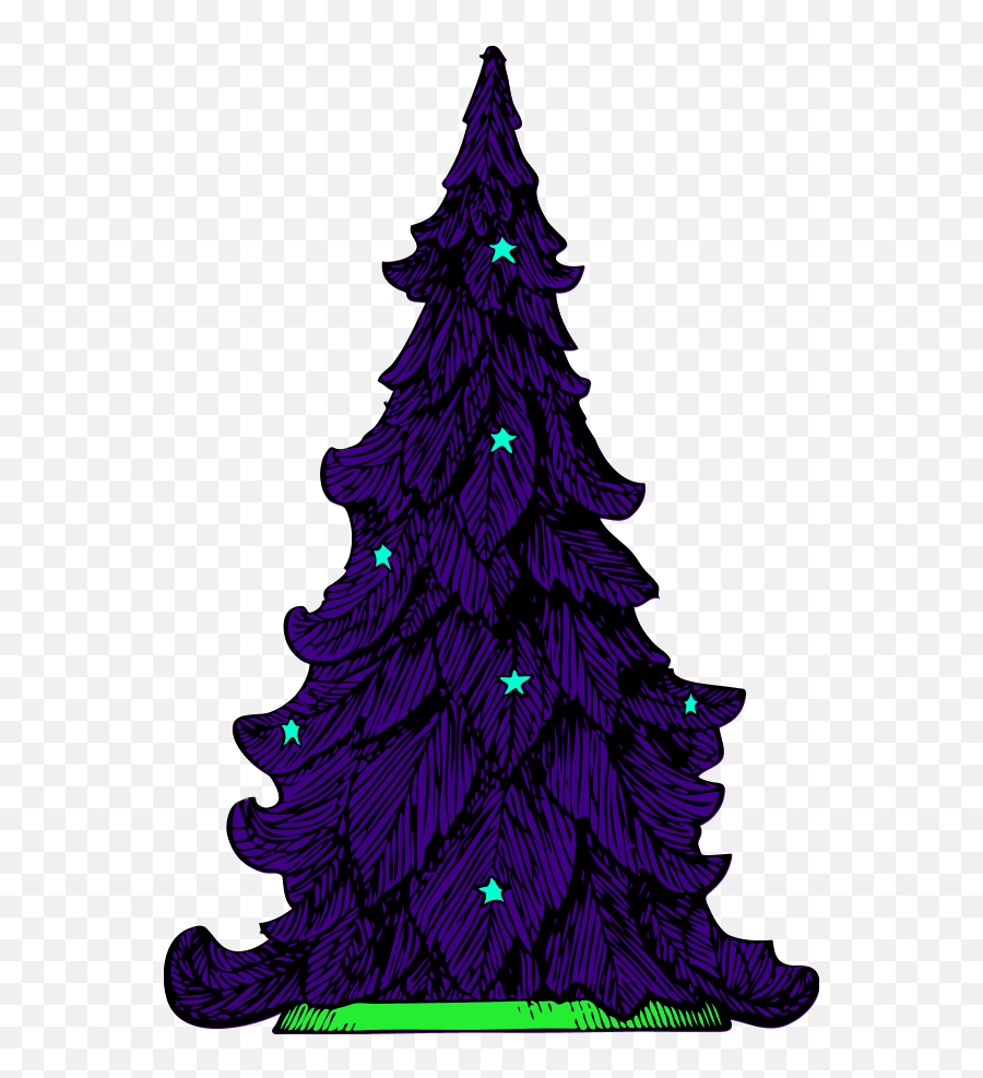 Download Free Printable Clipart And Coloring Pages - Christmas Tree Clipart All Green Emoji,Pine Tree And Plant Emojis Facebook