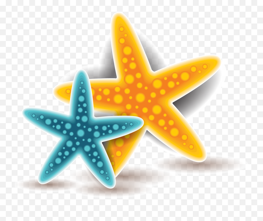 Vector Colored Starfish Png Download Emoji,Deviant Art Starfish Emoticon