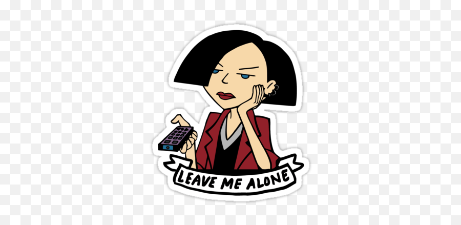 Daria Morgendorffer Daria Mtv - Daria Stickers Png Emoji,Daria Im Overcome With Emotion