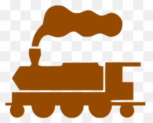 Brown Train 5 Icon - Black Train Icon Png Emoji,Train Train Train Train Emoji
