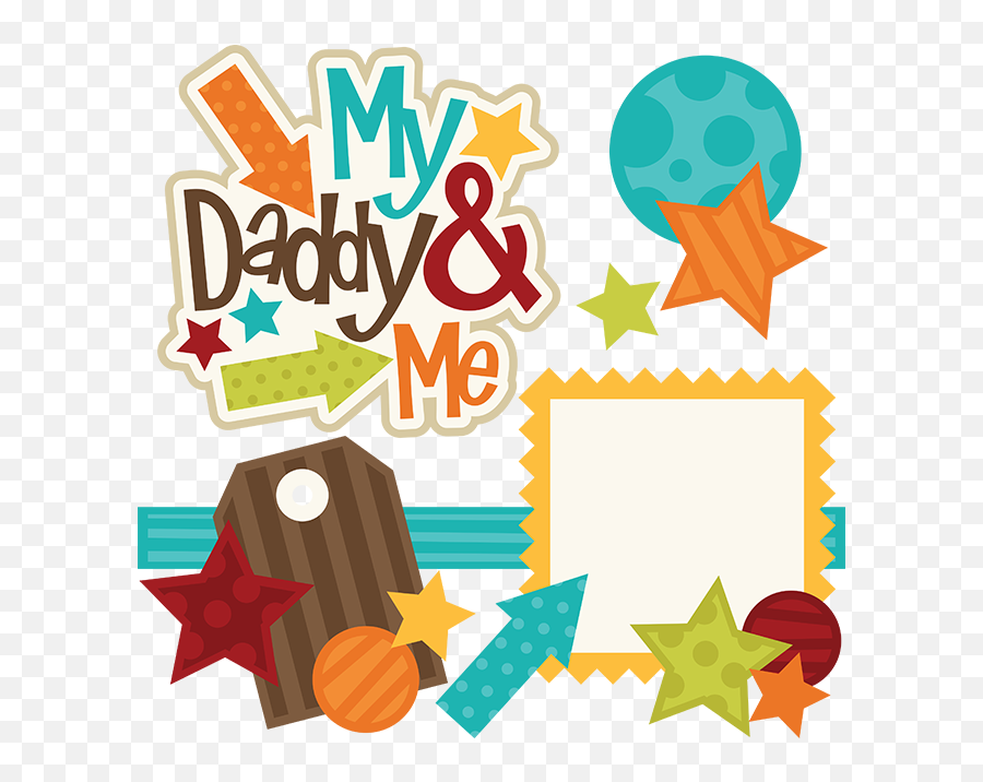 Download My Daddy U0026 Me Svg Files For Scrapbooking Family Svg - Scrapbook Clipart Family Emoji,Free Family Emoji Clipart