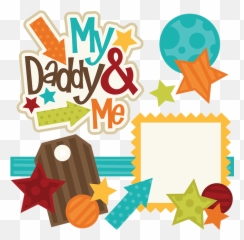 Download My Daddy U0026 Me Svg Files For Scrapbooking Family Svg - Scrapbook Clipart Family Emoji,Free Family Emoji Clipart