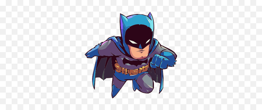 Gtsport - Chibi Batman Derek Laufman Emoji,Batman Mac Emoticon