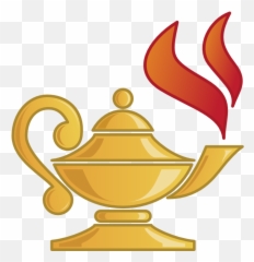Clipart Brain Lamp Clipart Brain Lamp - Learning Lamp Of Knowledge Emoji,Genie Lamp Emoji