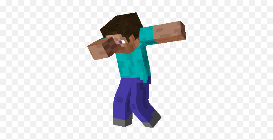 Mncrft Iv Baamboozle - Transparent Minecraft Steve Dabbing Emoji,Messed Up Dab Emoji