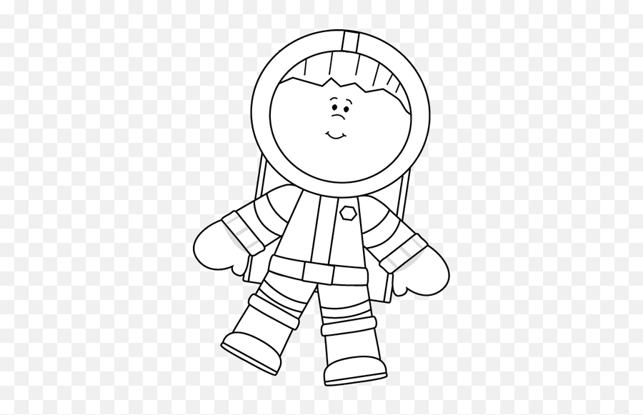 Space Clip Art - Space Images Astronaut Child Clipart Black And White Emoji,Printable Emojis Black Adn White