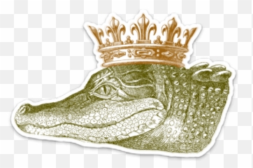 King Gator Decals Emoji,Facebook Emoticons Alligator