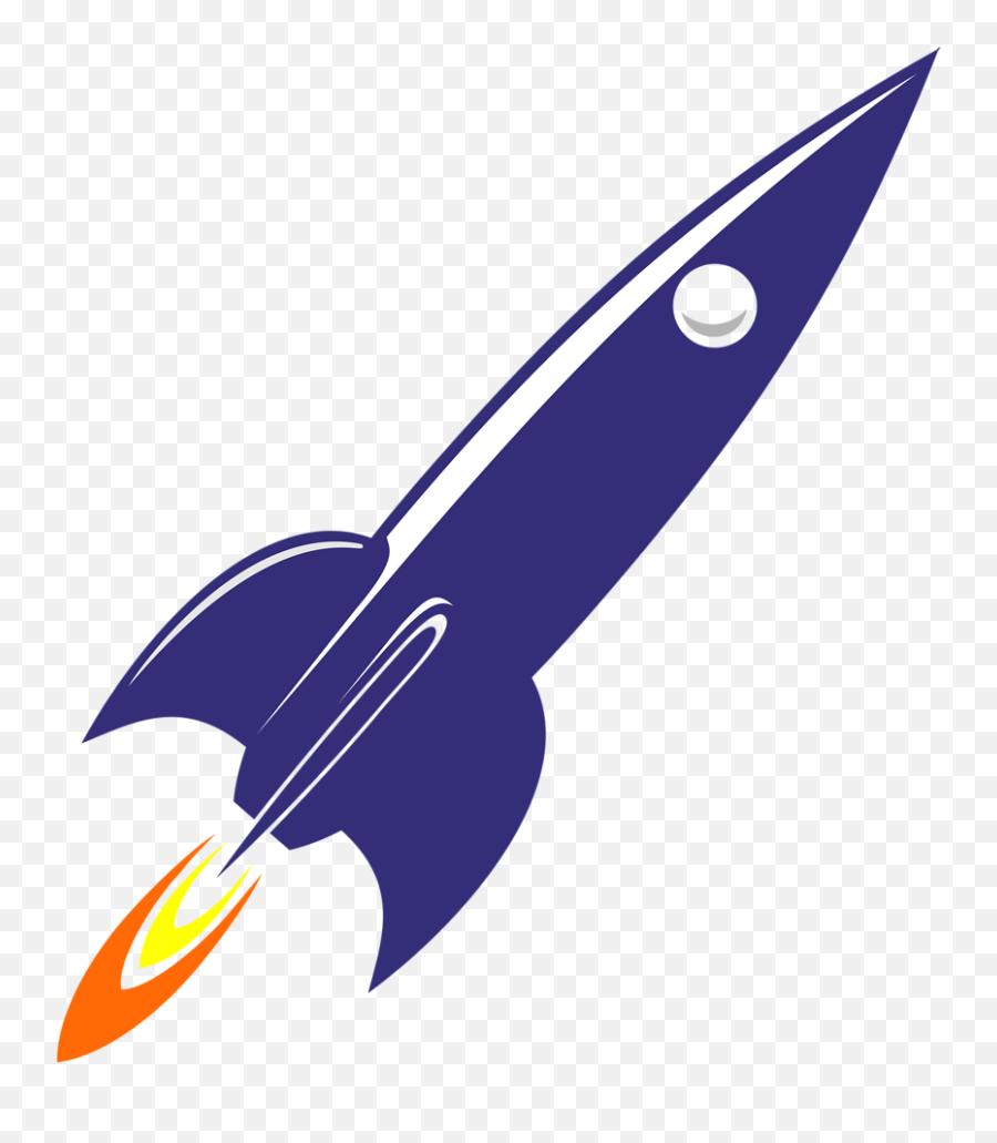 Rocketship Blasting Off Clipart - Clip Art Library Rocket Png Emoji,Missile Emoticon