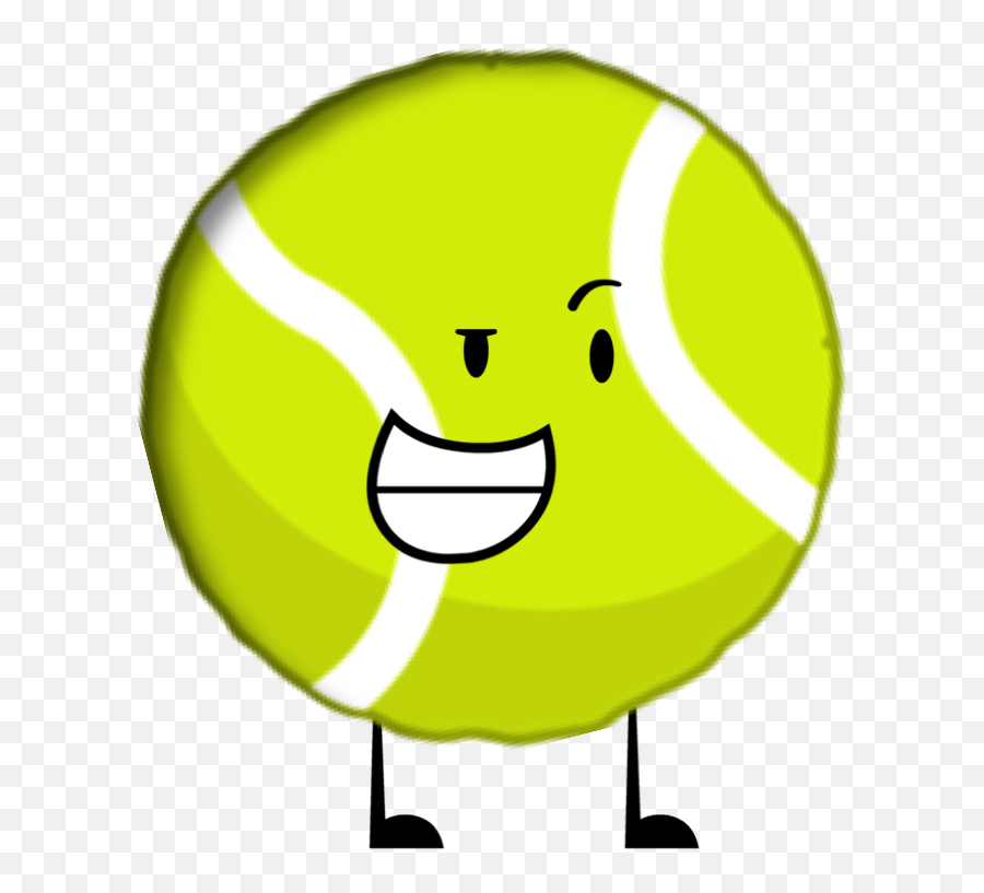 Tennis Ball Clipart Bfdi - Tennis Ball Png Download Full Bfdi Png Emoji,Emoticon Holding A Ball