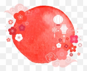 Abstract Background Illustrations - Watercolor Painting Emoji,Lunar New Year Emojis Golden Pig