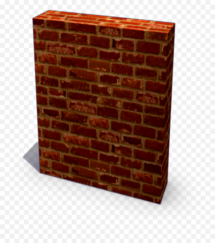 Brick Wall Wall Sticker - Brick Wall Emoji,Brick Wall Emoji